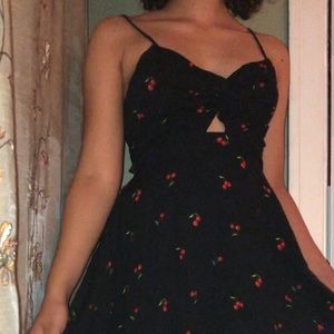 Black cherry dress